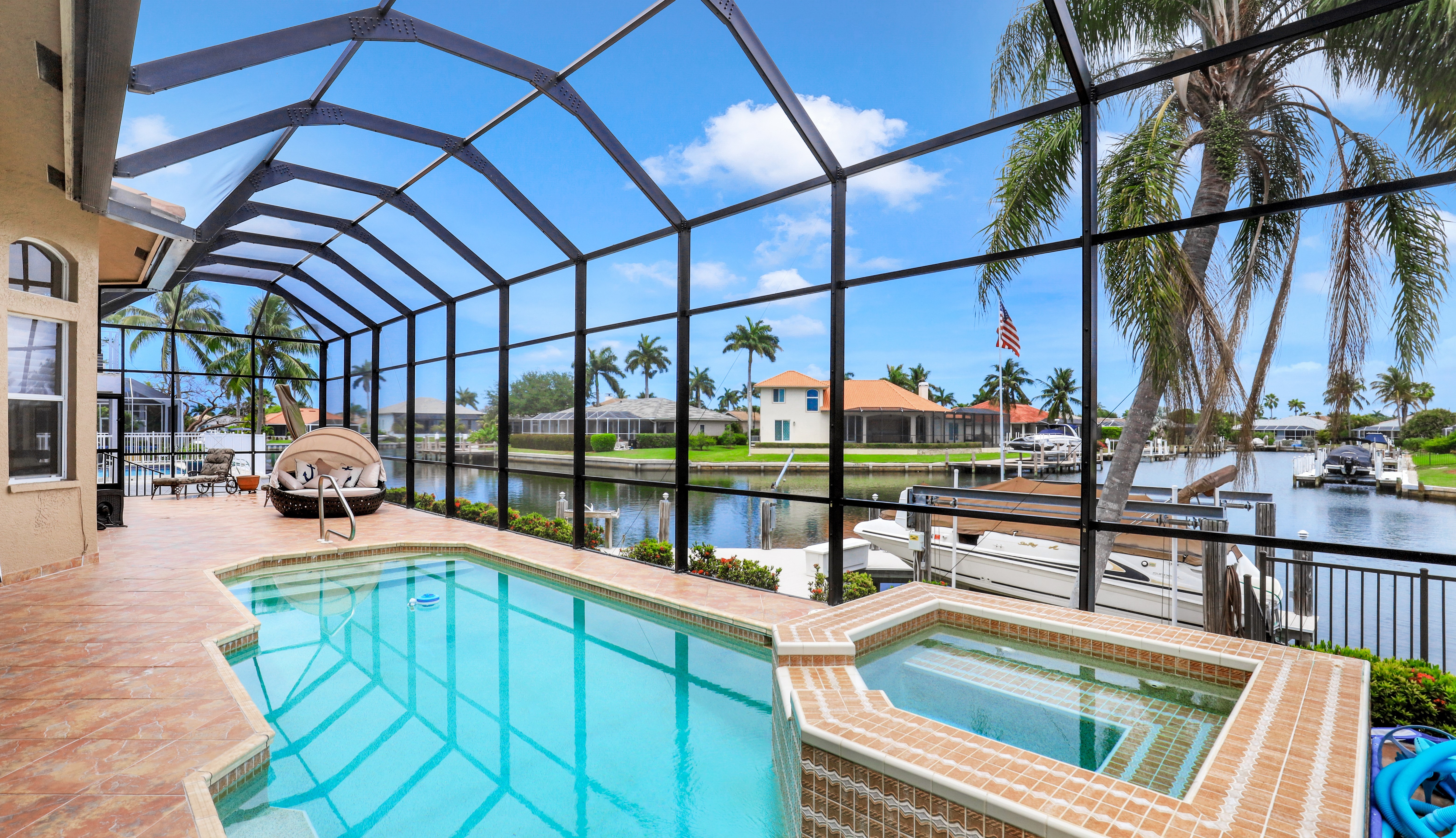 Waterfront Homes, Marco Island Canal homes, Homes with boat docks for Sale